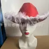Chapéu de Cowboy Ocidental Rosa em Forma de Coração Transfronteiriço Chapéu em Forma de Pena Composta de Eva para Festa de Carnaval de Halloween