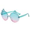Gafas Infantiles de Gatito Lindo de Dibujos Animados con Lentes Integradas, Gafas de Sol de Moda para Salidas al Aire Libre, Gafas de Sol para Proteger del Sol a Bebés
