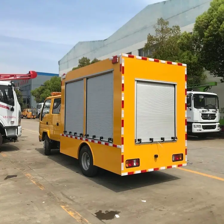 蓝牌程力移动发电车应急防汛小型皮卡救险车新款质优