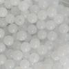 Contas redondas de acrílico tipo gelatina 12-16mm face lisa furo reto contas redondas de plástico contas soltas material para miçangas DIY feito à mão