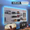Sala de E-sports painel perfurado prateleira de parede preta mesa de computador painel de parede armazenamento decoração de arte em ferro display Maibao
