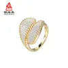 Anillo Vintage de Plata de Ley S925 con Circonita Joyería para Mujer Anillos Joyería Popular Europea y Americana Fabricantes Mayoristas de Joyería