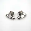 Conector en T de conexión rápida de rosca externa de 4 puntos conector rápido para tubo de aire componente neumático conector 6 8 10 12 mm conector para tubo suave de PU