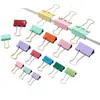 Clips Metálicos de Cola Larga de Colores, Papelería de Oficina, Clips para Archivos, Clips para Documentos, Clips para Almacenamiento de Diarios, Venta al por Mayor Personalizada