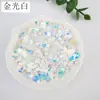 Serie de concha de perla para arte de uñas Maquillaje de ojos Aurora amor ojo de pez helado cola de pez joyería dorada DIY gota de pegamento flujo material de cáñamo