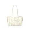 Bolsa de cesta casual de verão para viagem, design moderno vazado, bolsa de ombro, bolsa de axila, alta qualidade, grande capacidade e bolsa tote versátil