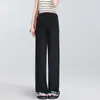 Leggings de Maternidade, Roupa Externa Fina de Verão, Esportes durante a Gravidez, Suporte Confortável para a Barriga, Calças Casuais de Maternidade de Perna Reta