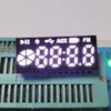 Fornecimento Direto da Fábrica Display Digital LED de Tubo Digital de Áudio de 7 Pinos de Linha Única Luz Branca de Alto Brilho Fábrica de Tubos Digitais de Dongguan