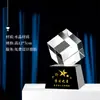 Mini troféus de cristal personalizados para crianças do jardim de infância, ensino fundamental e adolescentes, mini medalhas de desenho animado para competições