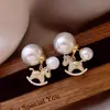 Pendientes de Año Zodiacal Caballo Estilo Frontal y Trasero para Mujer 2026 Nuevos Populares Pendientes de Lujo de Alta Gama Accesorios de Invierno para Orejas