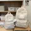 Mochila Escolar para Meninas do Ensino Fundamental, Estudantes Universitários e do Ensino Médio, Mochila com Estampa de Borboleta, Design de Nicho Tendência, Modelo 2026