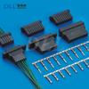 DL3810-20R DIP,P = 3,81 mm macho y hembra negros: carcasa hembra en el extremo del cable