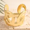 Pulsera Amplia de Acero Inoxidable para Mujer Tamaño Ajustable Exagerada Sensación de Alta Gama Pulsera Abierta Dorada Personalizable