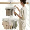Tendedero de calcetines, perchero doméstico con pinzas, especializado para ropa interior de niños y bebés, tendedero de balcón