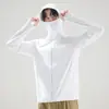 Ropa de Protección Solar de Nuevo Estilo para Verano para Hombres y Mujeres UPF50+ Seda de Hielo Ligera Transpirable Ropa para la Piel al Aire Libre Ropa de Protección Solar para Parejas