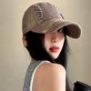 Gorra de Béisbol Retro Americana Vieja Tie-Dye Agujeros Gorra Muestra Rostro Gorra Pequeña Sombrero de Sol Infantil para Exterior Estilo Pareja