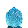 Adornos de bolas de cristal para decoración, artesanías transfronterizas, para masajes de fitness y balonmano, con texto de cristal de nogal, venta al por mayor.