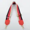 Nuevo accesorio de correa para bolso de moda versátil con rayas, correa ancha para el hombro ajustable, estilo coreano, para un solo hombro o cruzado, correa para bolso de mujer