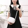2026 Bolsa Pequena Quadrada Bordada em V Personalizada, Bolsa Transversal de Ombro Moderna e Simples para Mulheres, Porta-Celular e Porta-Moedas, Dropshipping de Peça Única