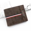 Billetera Corta para Hombre Estilo Europeo y Americano Bisagra Esmerilada Gran Capacidad 70% de Descuento Bolso Monedero Ranuras para Múltiples Tarjetas Billetera para Identificación