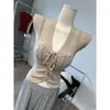 Blusa de Tricô Vazada Estilo Coreano Feminina Verão 2026 Nova Manga Curta Slim Fit Moda Chique Personalidade Rejuvenescedora Blusa Exquisita