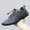 Novos Sapatos Aquáticos de Exterior Transfronteiriços para Casais, Sapatos de Natação Antiderrapantes de Secagem Rápida, Sapatos Anfíbios de Praia para Pesca