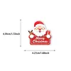 65 Hojas Pegatinas Navideñas de Dibujos Animados 3D Papá Noel Muñeco de Nieve Reno Calcomanías para Scrapbooking Botellas de Agua Cajas de Regalo Decoración Transfronterizo