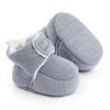 Cubrezapatos de invierno zapatos de algodón zapatos de bebé velcro suelas blandas zapatos para niños pequeños zapatos altos para bebés 2535