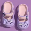 Sandalias de Verano Mary Jane My Little Pony Dibujos Animados Princesa Zapatos para Padres e Hijos para Niños Grandes Niñas Interior Niños Antideslizantes