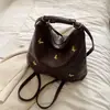 Bolsas de Nicho Coreanas, Bolsas Transversais, Bolsas Femininas, Bolsas Saco Versáteis Casuais, Mochilas da Moda, Bolsas Saco com Laço
