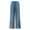 27580 High Street Estilo Americano Masculino e Feminino Cor Desgastada Lavada Design de Manchas Corridas Solto Reto Streetwear Calça de Moletom