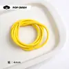 Cuerda de Cuero de Colores Accesorios de Cuerda Trenzada con Lazo Accesorios para Joyería Hecha a Mano DIY Material para Pulsera Collar Accesorios de Colgante