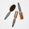 Nuevo peine de cojín de aire gris peine electrochapado peine ABS peine electrochapado color oro champán juego de peines para cabello gris alto