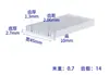 Disipador de calor de aluminio, radiador electrónico, placa de circuito, alta potencia, alta densidad, con ancho de aleta de 100 mm o menos, aleación de aluminio