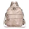 2026 Nuevas Bolsas Transfronterizas para Mujer Mochila Retro de Color Sólido Europea y Americana Hombro Niñas Ligera Casual Bolsa de Viaje