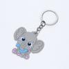 Colgante de Muñeco de Animal de Dibujos Animados Creativo Lindo Colgante Llavero Cabeza de Perro Elefante Perro Mascota Lindo
