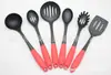 P-015Y Espátula de Cozinha de Nylon, Concha, Escorredor, Coador, Pegador de Espaguete, Espremedor, Espremedor de Batatas, Raspador