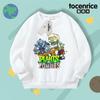 Plantas vs. Sudadera para niño de Zombies 2024 Nueva Primavera y Otoño Top Delgado Ropa de Otoño Ropa para Niños