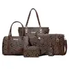 Conjunto de Bolsas Mãe e Filha de Alta Qualidade com Peças Múltiplas Transfronteiriço 2025 Jovem Luxo Bolsa Tote de Grande Capacidade com Estampa, Bolsa de Ombro Elegante para o Dia a Dia