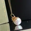Acessórios DIY Prata de Lei S925 Montagem de Pingente Estilo Corretivo com Pérola Grande Montagem de Prata Elegante e Fashion para Pérolas de 12-14mm