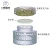 Fabricante en stock Tapa de diamante set de cosméticos de alta gama botella 120ml botella de loción esencia botella 50g set de crema