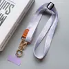 Versión Ancha de Elegante Cuero Ajustable para Llevar Cruzado al Hombro Tirante de Cuello Patrón Retro Bolsa Antirrobo Teléfono Móvil Color Correa Larga
