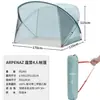 Tienda de playa transfronteriza personalizada, tienda de campaña parasol plegable portátil para la playa, tienda de campaña de ocio familiar para vacaciones en la playa al aire libre