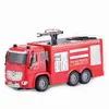 Camión cisterna de bomberos con control remoto de cuatro vías, camión de bomberos con escalera, ambulancia, montacargas, coche de juguete con control remoto de carga, producto nuevo transfronterizo