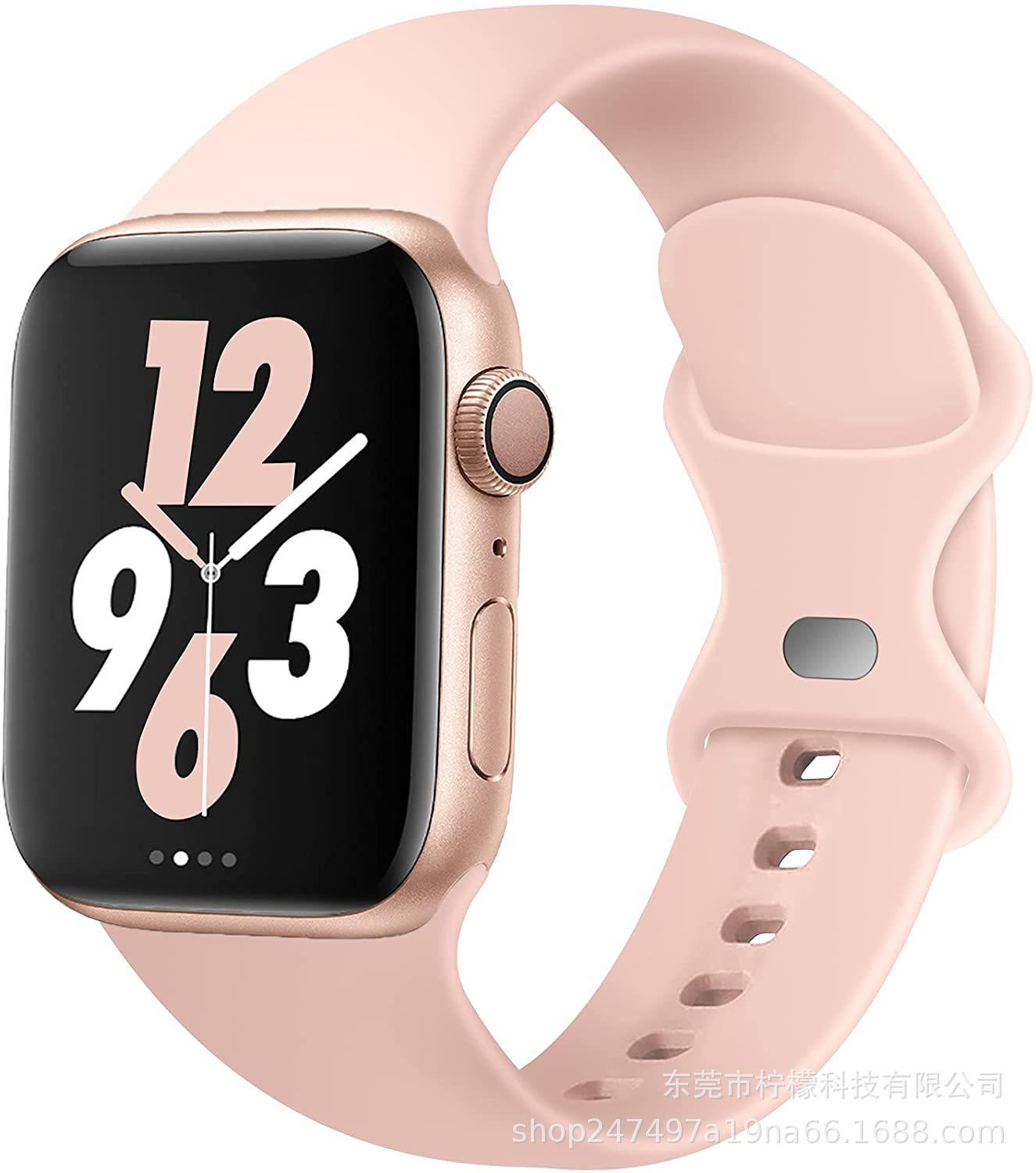蝴蝶卡硅胶表带