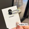 Grampo de Cabelo Exquisito Coreano Cheio de Diamantes Gatinho Fofo 2025 Novo Grampo para Mechas Laterais da Testa Acessórios de Cabelo para Menina