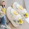 Zapatillas para Niñas 2026 Nuevos Zapatos Casuales de Dibujos Animados de Moda para Estudiantes de Primaria, Niños Medianos y Mayores, Zapatos Deportivos Antideslizantes, Zapatos de Princesa para Niños