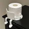 Mais Vendido em Estoque: Suporte para Papel Higiênico Brinquedo Impresso em 3D Suporte para Papel Higiênico Decoração de Parede