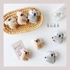 Joyas Haiyue celebridad de Internet Koala Pinza de Agarre Dibujo Animado Tres Dimensional Felpa Pasador Lateral Clip Lateral Decorativo Foto Lindo
