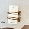 Pinza para el Cabello 3D de Lazo Estilo Coreano Dongdaemun Moda Clip para Flequillo Clip Lateral Divertido Versátil Accesorio para el Cabello Infantil